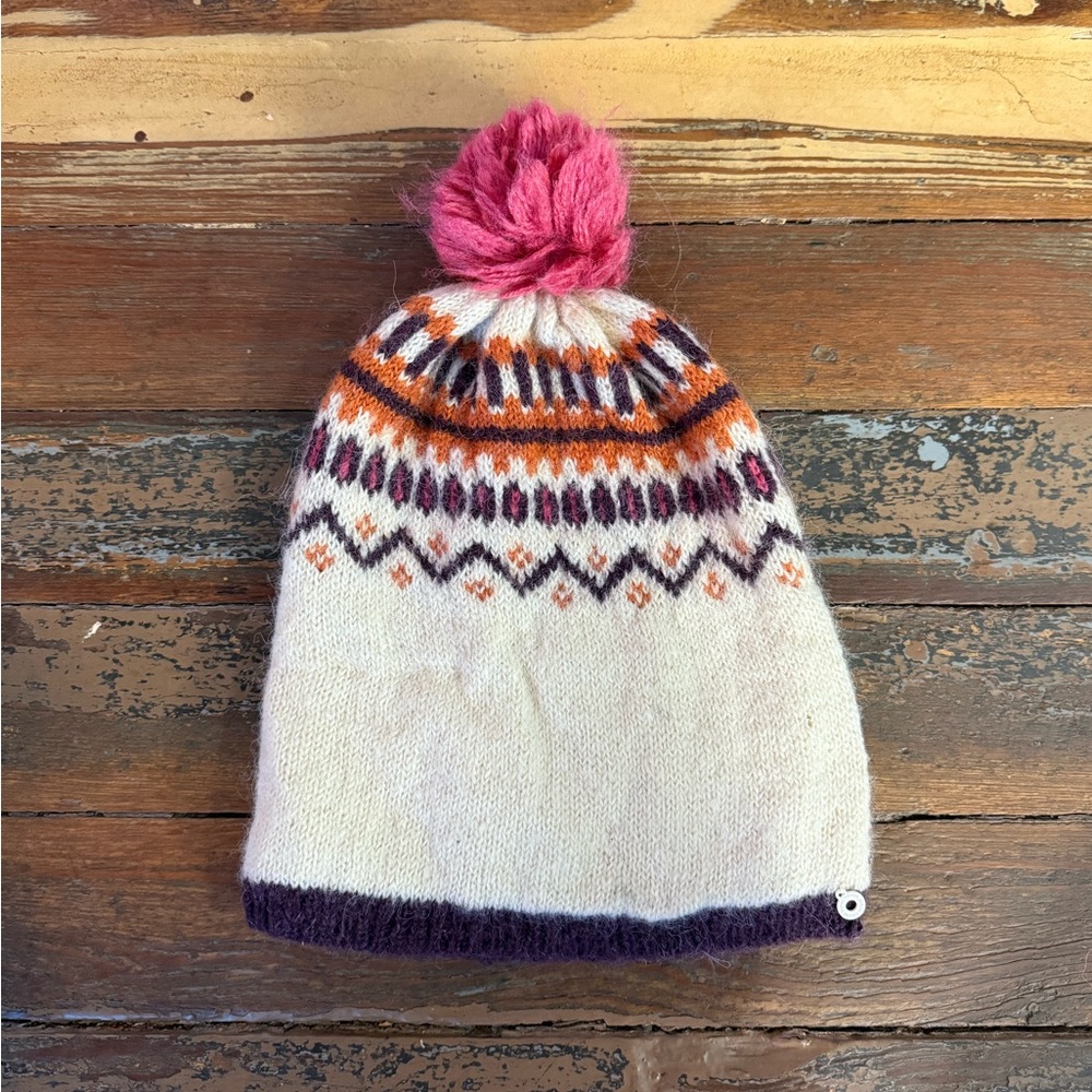 Kari Traa Wool Blend Knit Beanie ~ One Size 💚🍄